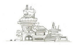 漫画场景怎么画,一笔一划绘就的奇幻旅程